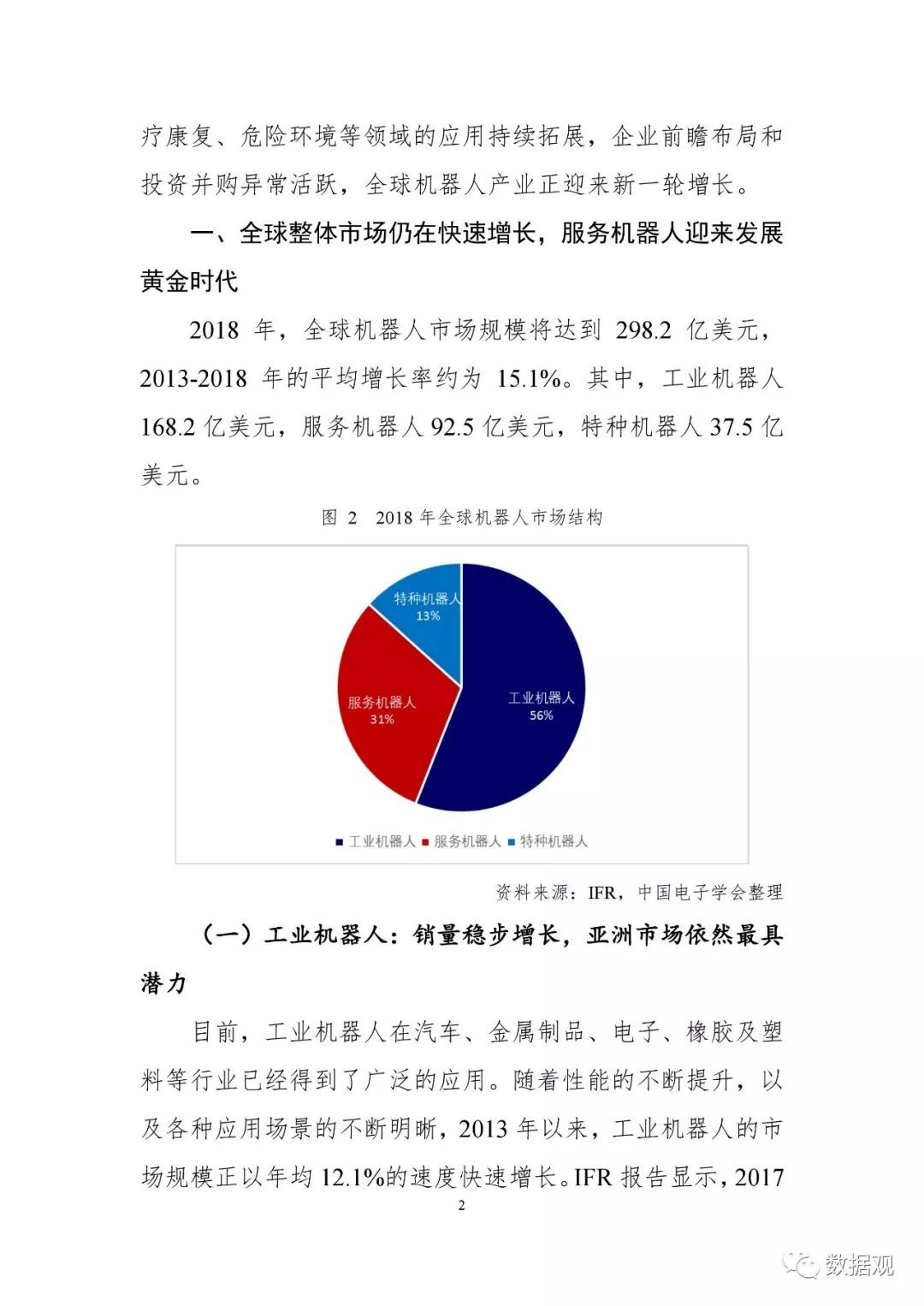 《中國機(jī)器人產(chǎn)業(yè)發(fā)展報(bào)告（2018年）》出爐