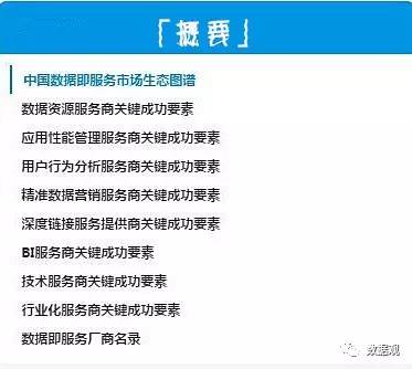《中國(guó)數(shù)據(jù)即服務(wù)生態(tài)圖譜2016》（完整版PPT）