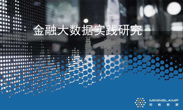 明略數(shù)據(jù)：金融大數(shù)據(jù)實踐研究報告（40頁PPT）