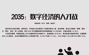 數(shù)字經(jīng)濟丨數(shù)字經(jīng)濟的人才戰(zhàn)（圖說+報告PPT全文）