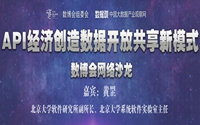 第一期數(shù)博會(huì)網(wǎng)絡(luò)沙龍成功舉辦 探討API經(jīng)濟(jì)與數(shù)據(jù)開放