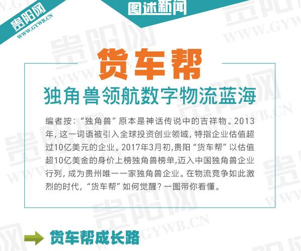 圖解：貨車幫——獨角獸領(lǐng)航數(shù)字物流藍(lán)海