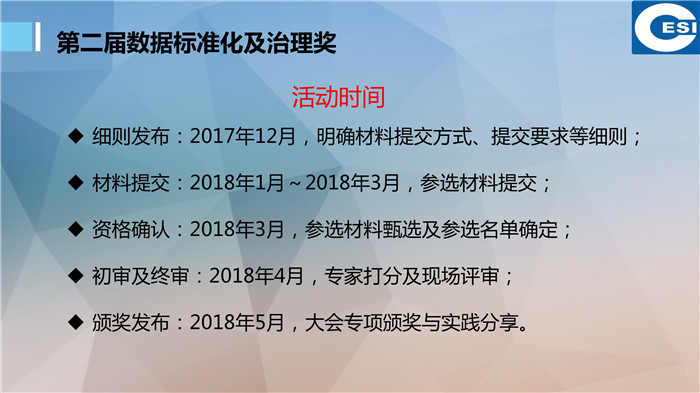關(guān)于數(shù)據(jù)管理標(biāo)準(zhǔn)化工作的思考（附PPT）