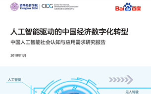 首份《中國人工智能社會認知與應用需求研究報告 》發(fā)布（PPT全文）