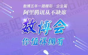 數(shù)博五年一路精彩.企業(yè)篇 阿里騰訊從不缺席